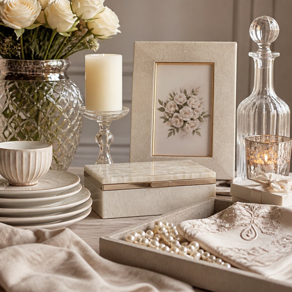 Timeless Home Accessories for Weddings