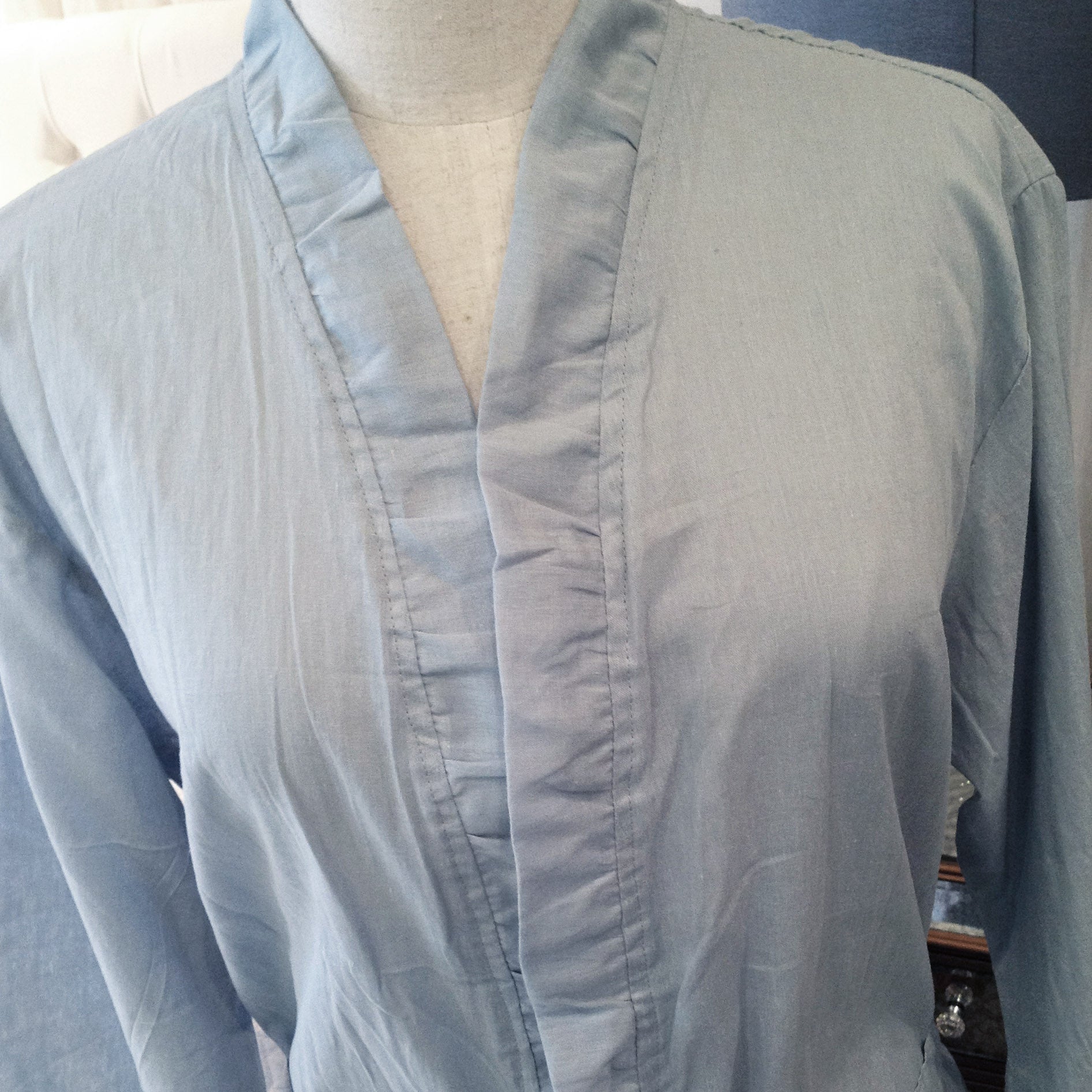 Blue Dressing Gown