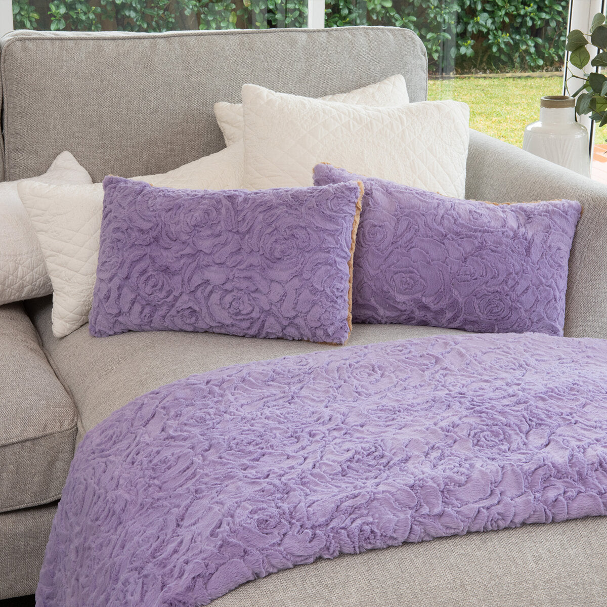 Cosy Blanket Rose - Lavender