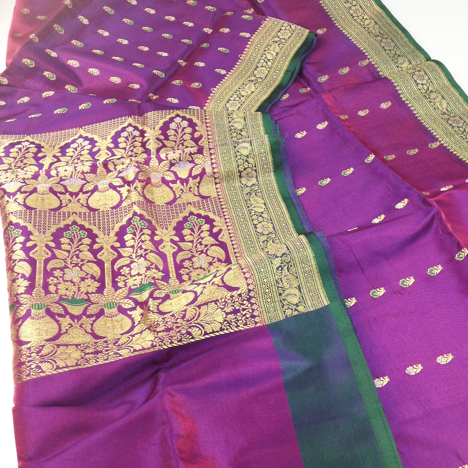 Indian Sari - Purple