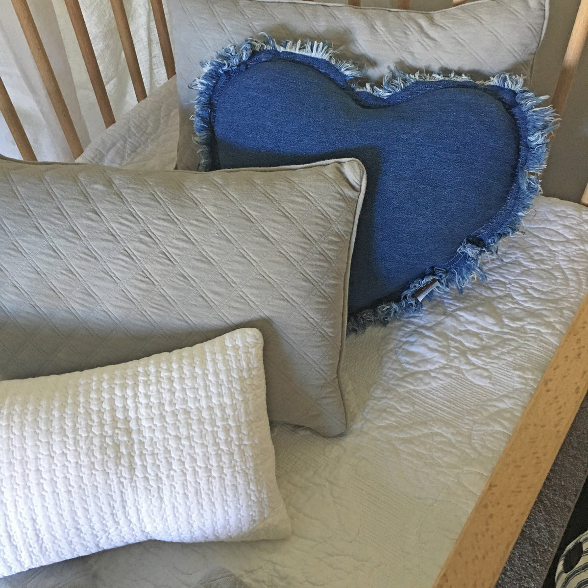 Lopez Prefilled Cushion - White