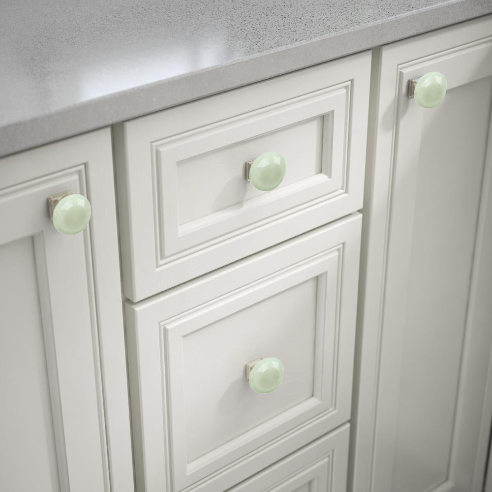 Crystal Knob 35mm - Ivory