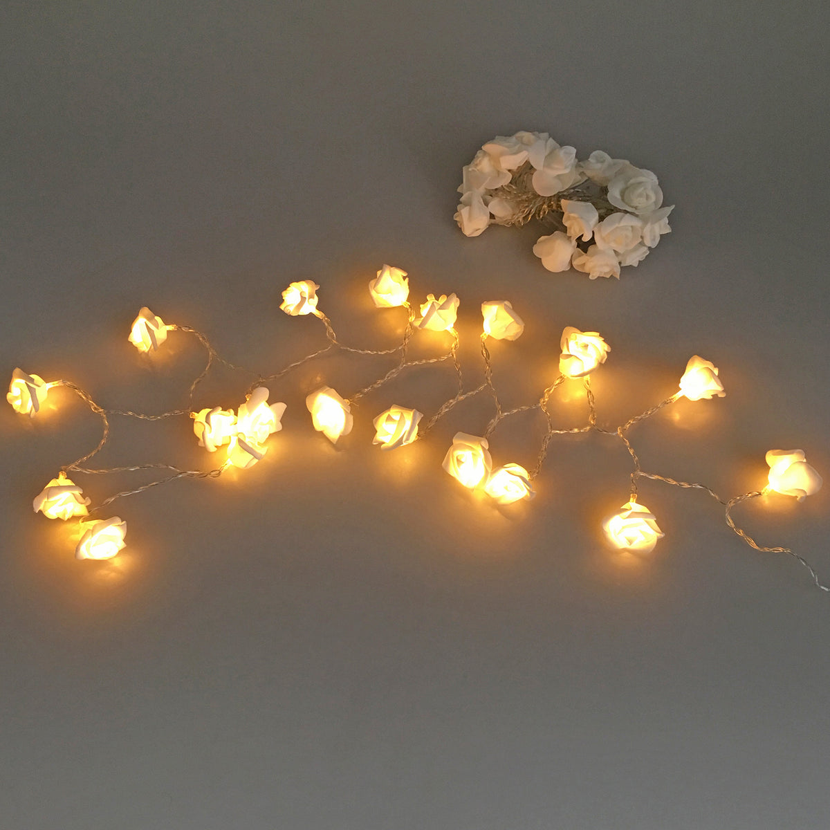 Rose Flower Light String L235cm