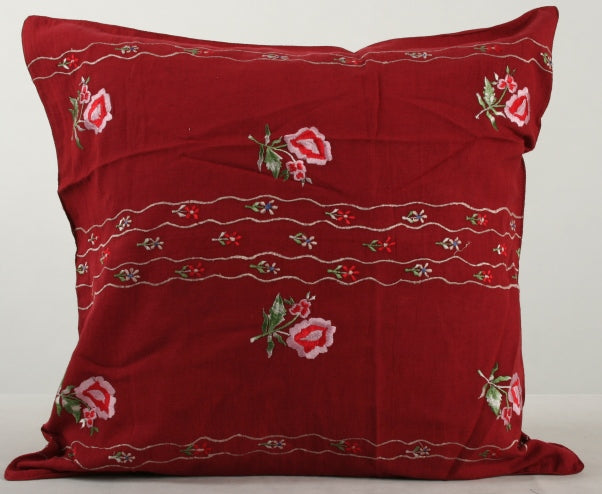 Hand Embroidered Cushion
