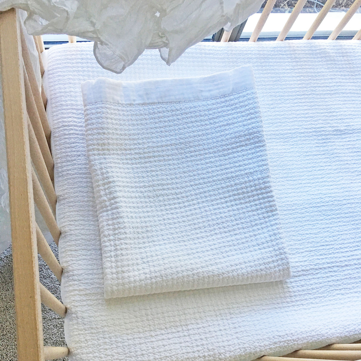 Jasper Cot Set - White