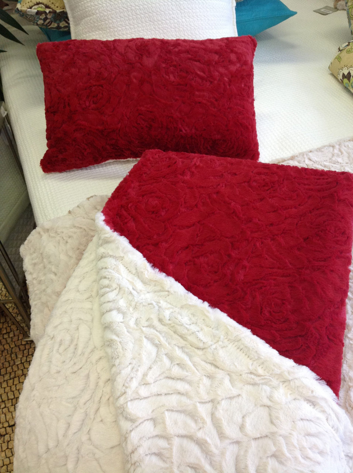 Cozy Rose Prefilled 30x50cm