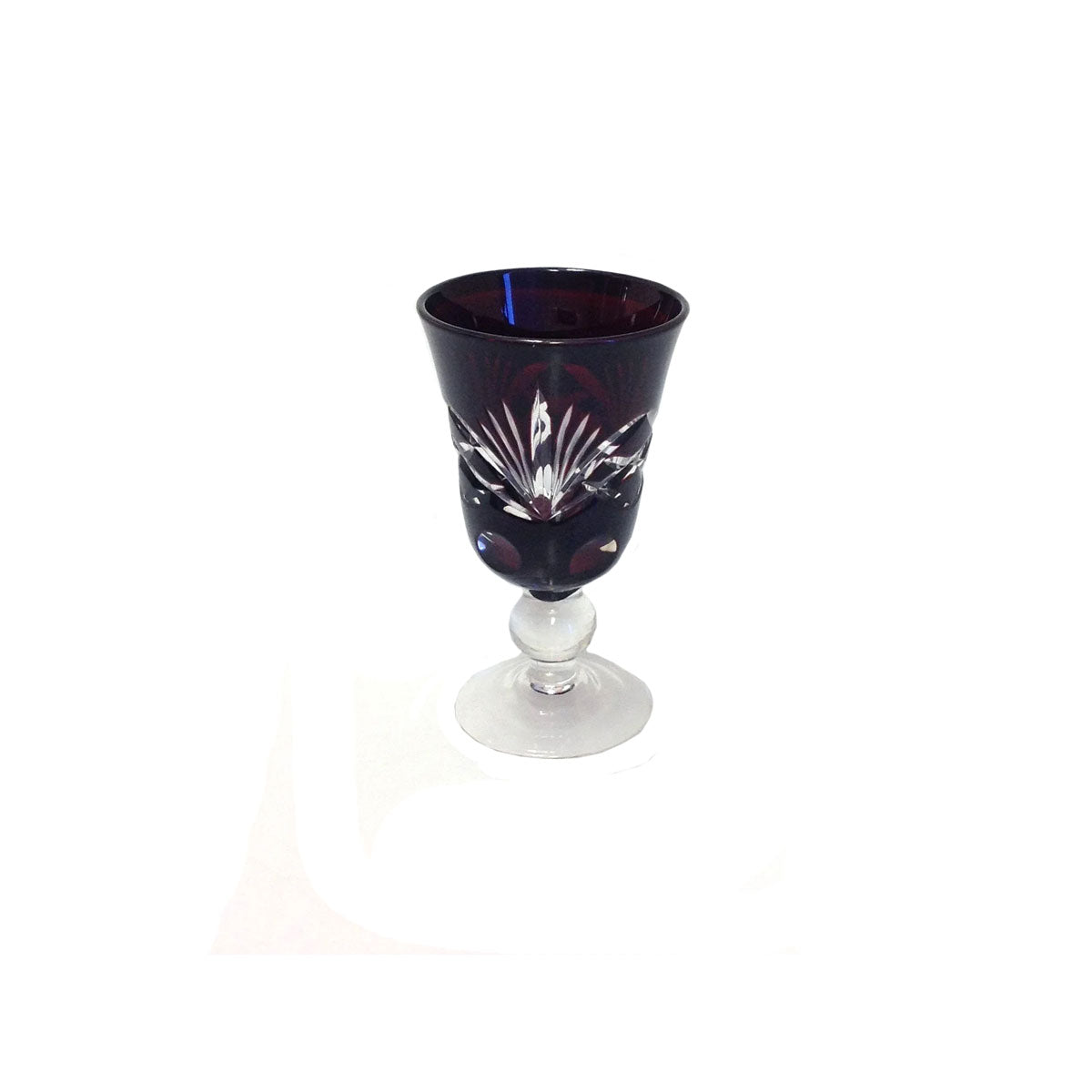 Port Glass D5.5xH9.5cm - Ruby