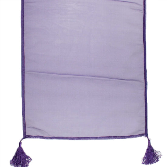 Organza Table Runners Purple