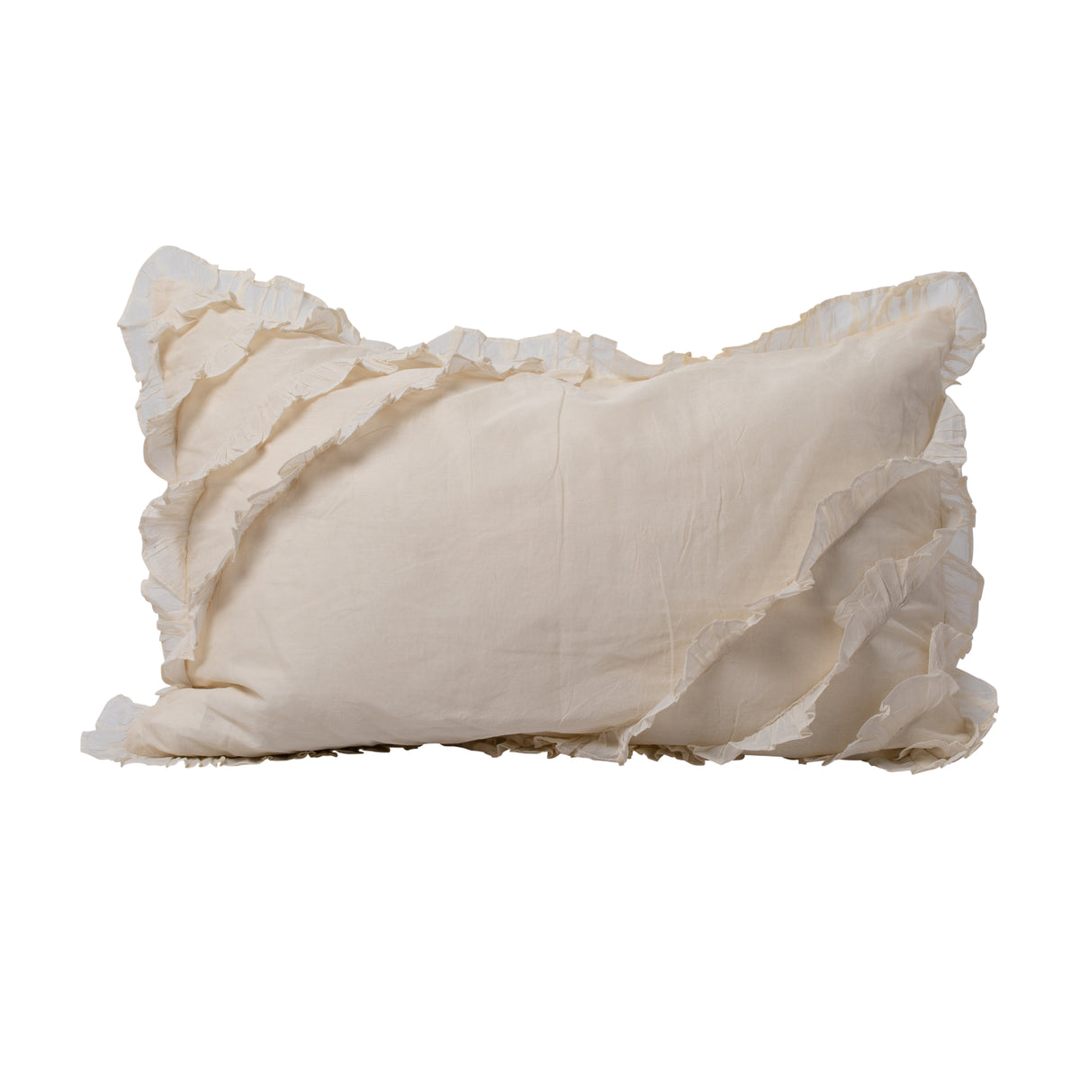 Laura Pillowcase - Ivory