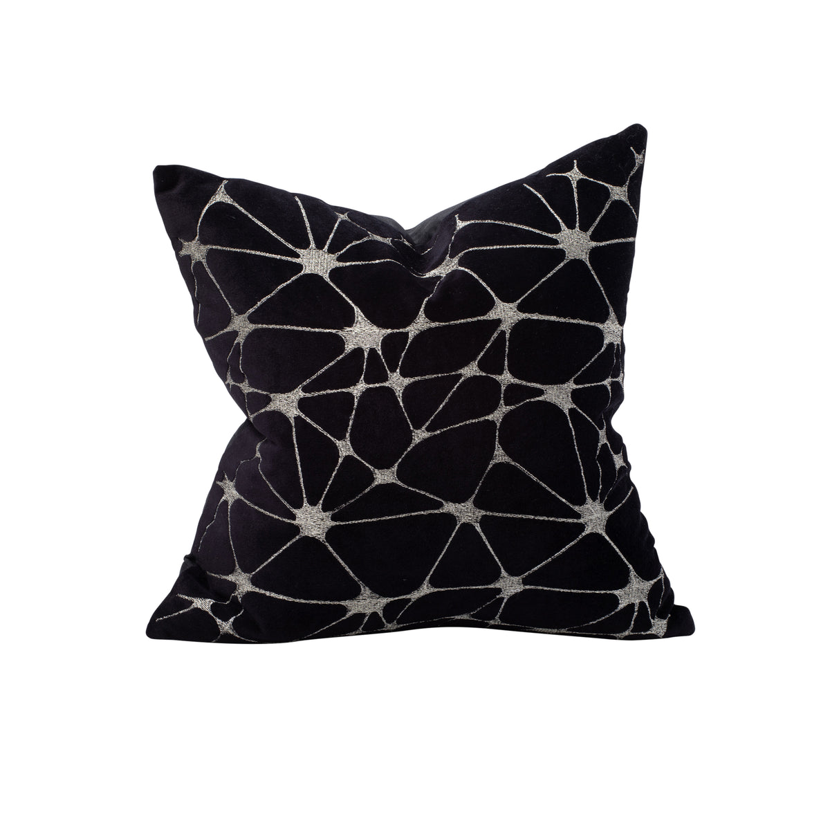 Decorative Prefilled Cushion - Black
