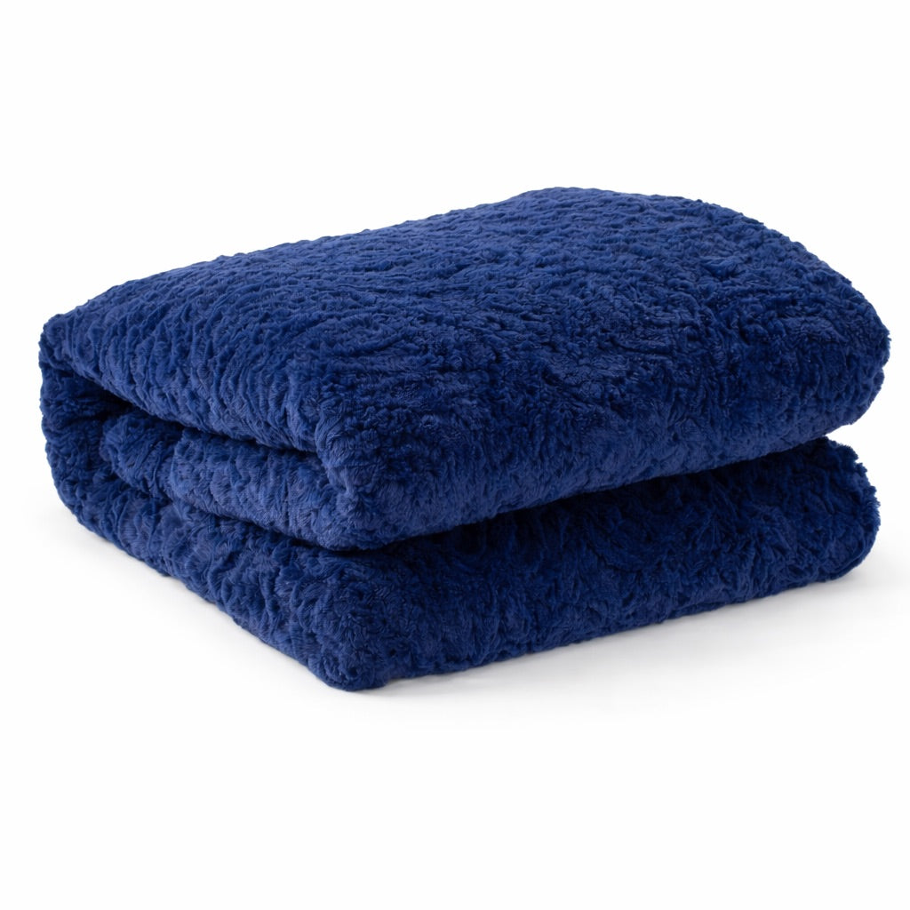 Cosy Blanket Rose - Navy