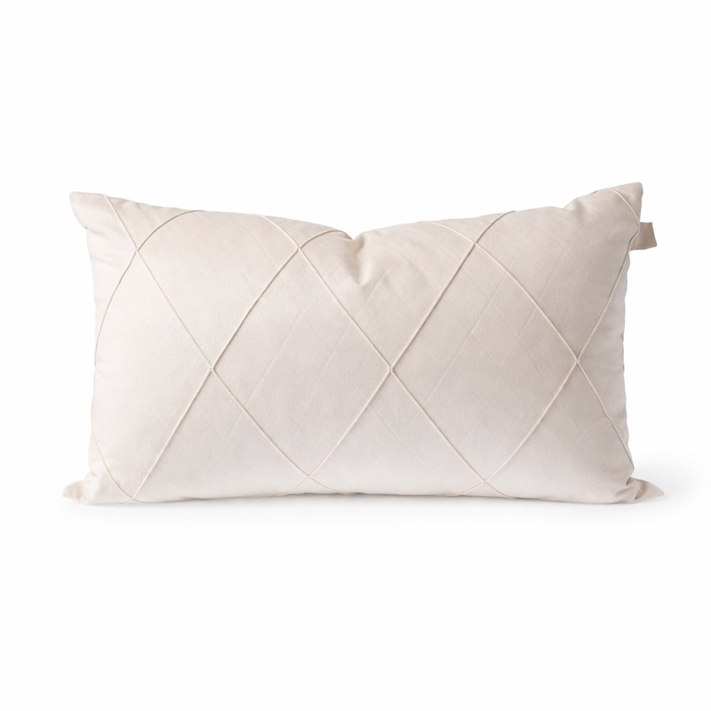 Sweden Lumbar Ivory Cushion