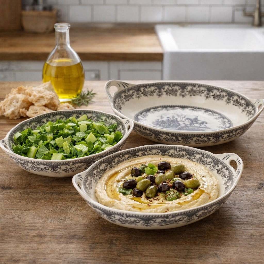 Heritage Toile Serving Dish