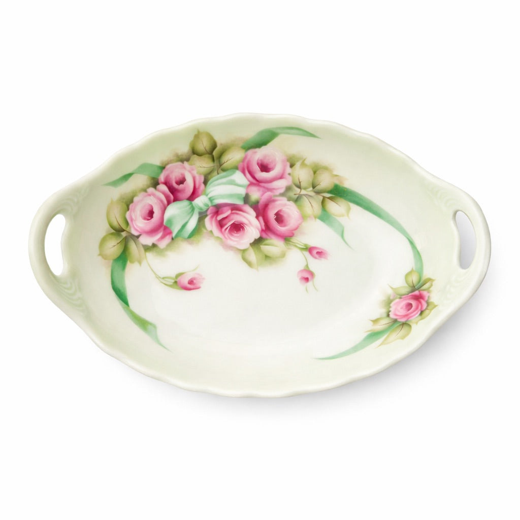 Willowbrook Rose Oval Plate/dish
