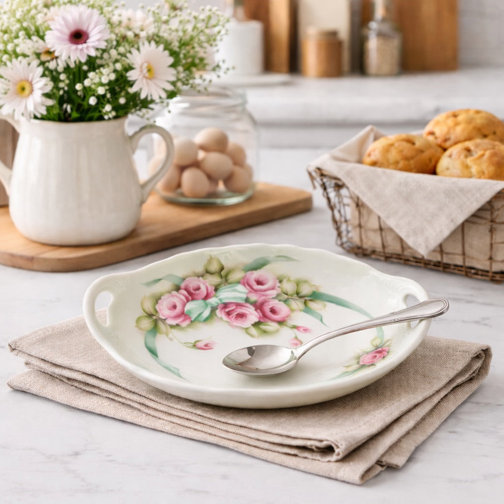 Willowbrook Rose Oval Plate/dish