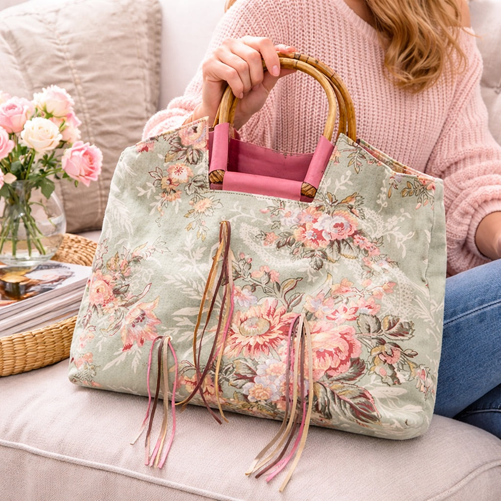 Rachel Boho Chic Floral Bag