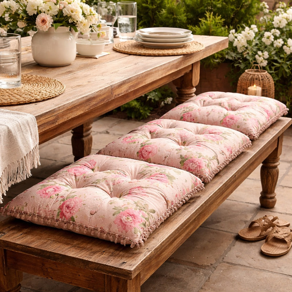 Padded Cushion - Latte