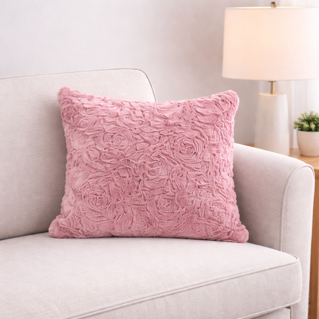 Cosy Cushion Filled - Salmon