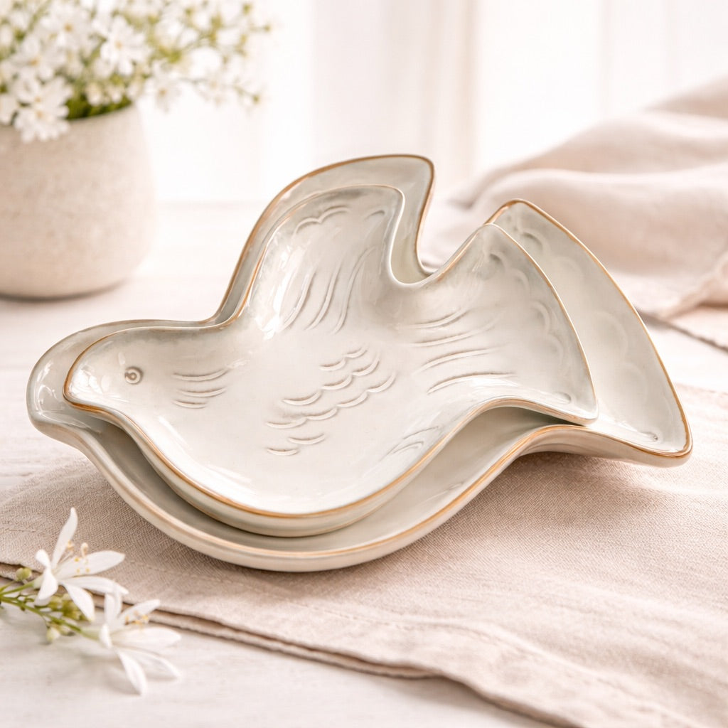 Sparrow Plate Set
