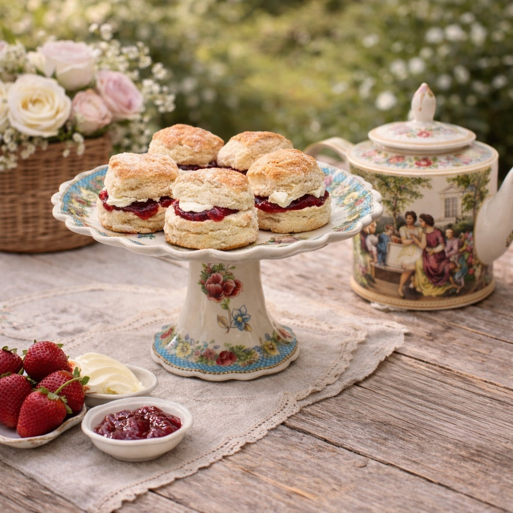 Savoy Pedestal Serving Platter
