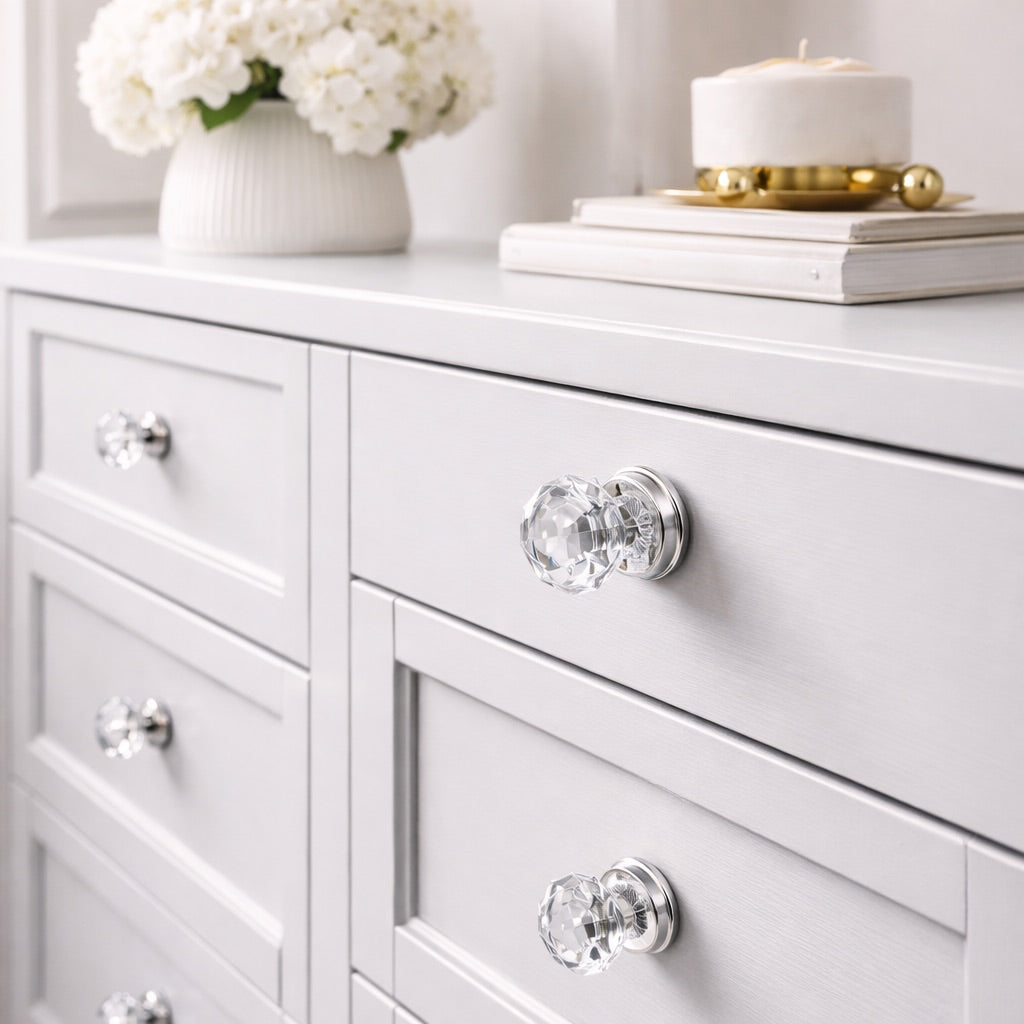 Crystal Diamond Knob