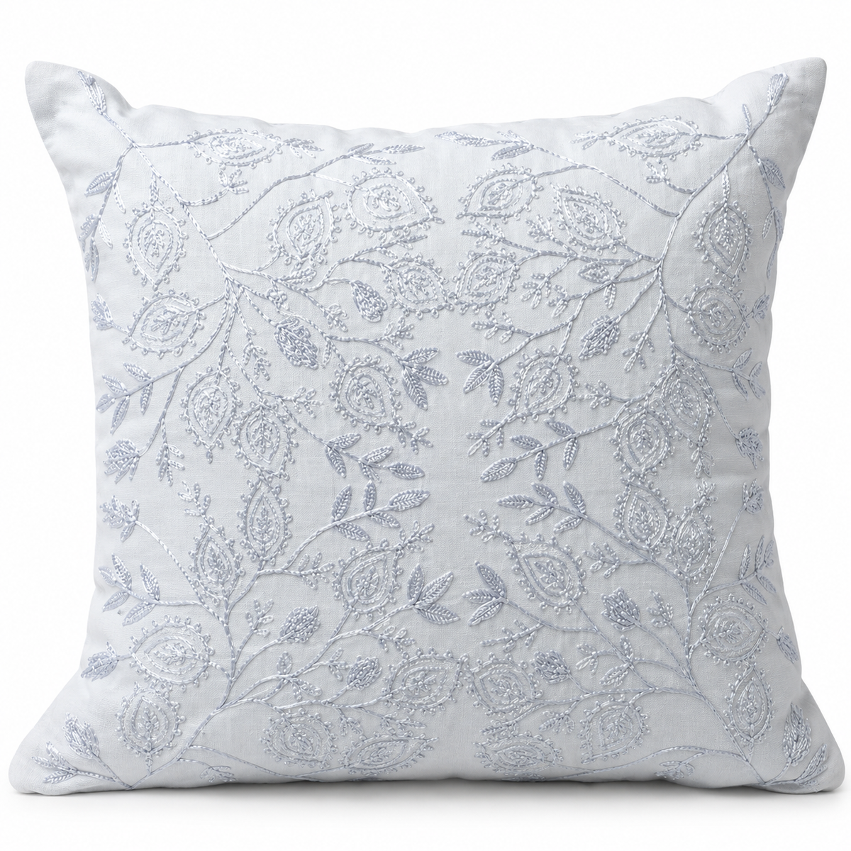 Organdy Embroidered - White