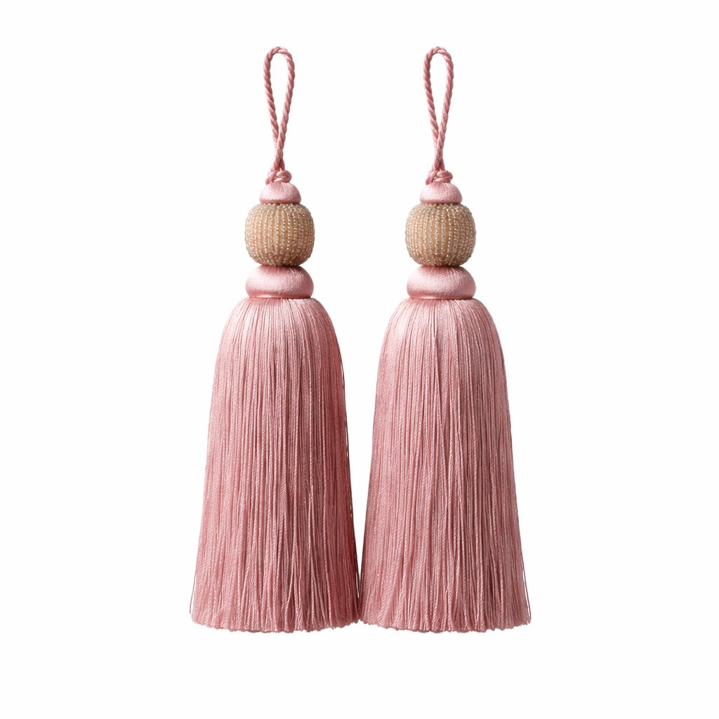 Silk Tassel Set of 2 - Pink