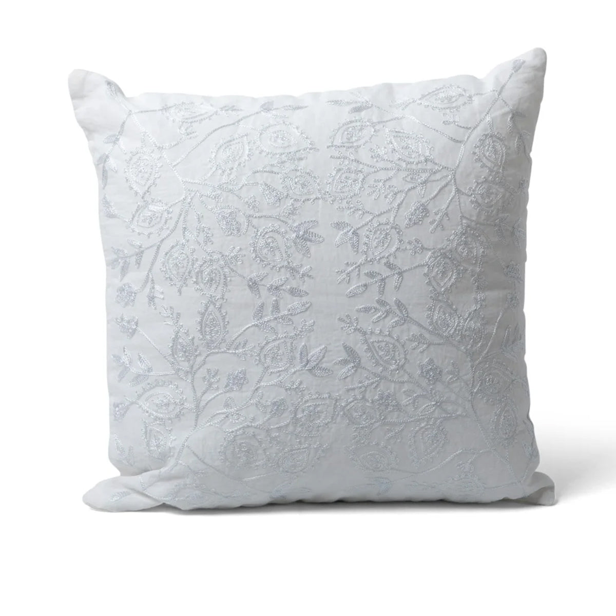 Organdy Embroidered - White