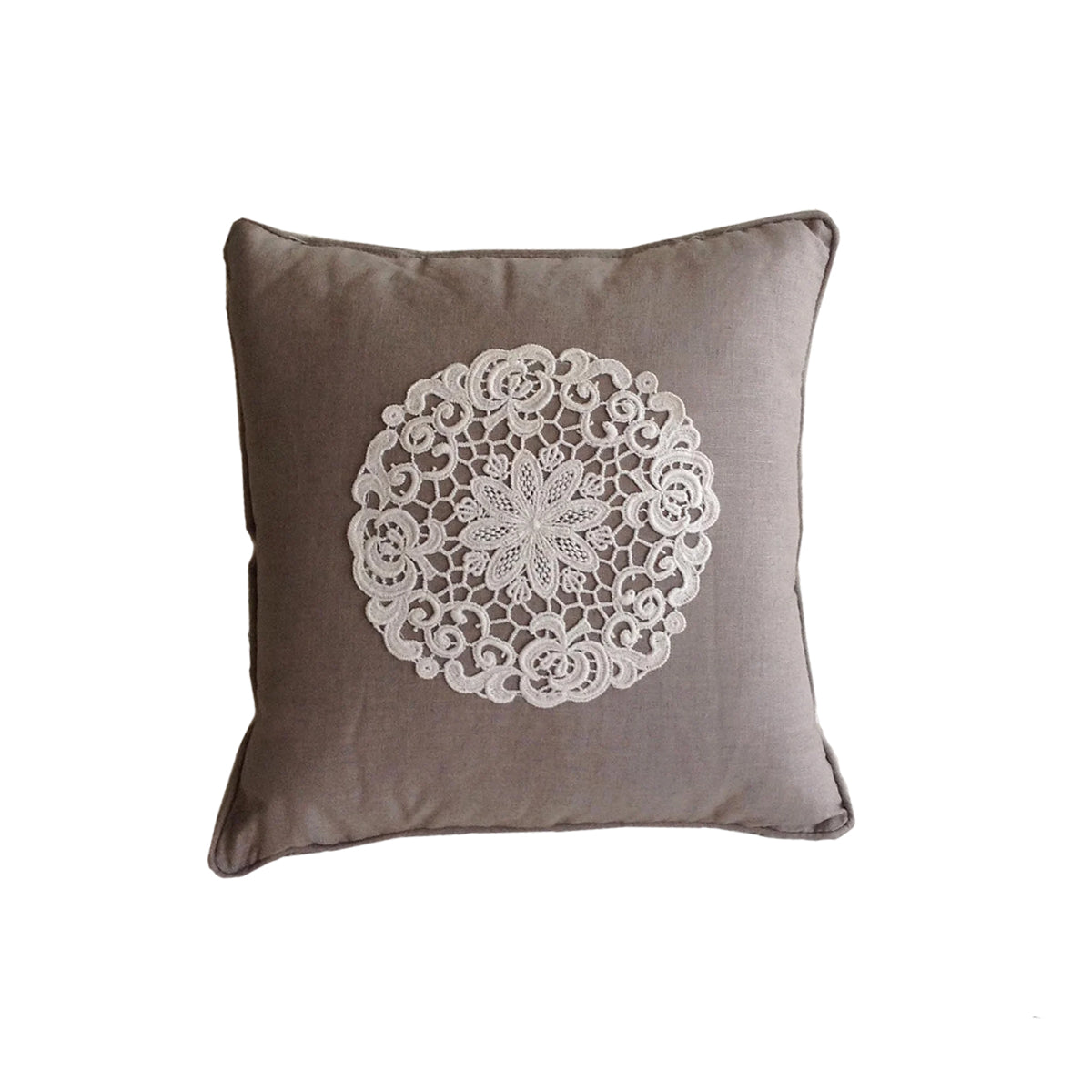 Cotton Lace Trim Prefilled