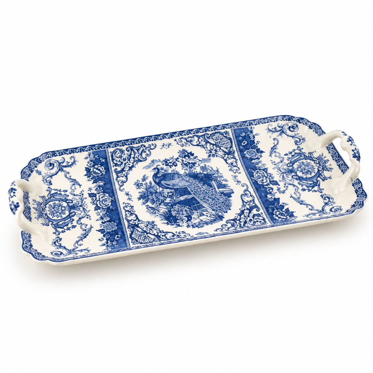 Maison Blue & White Serving Tray