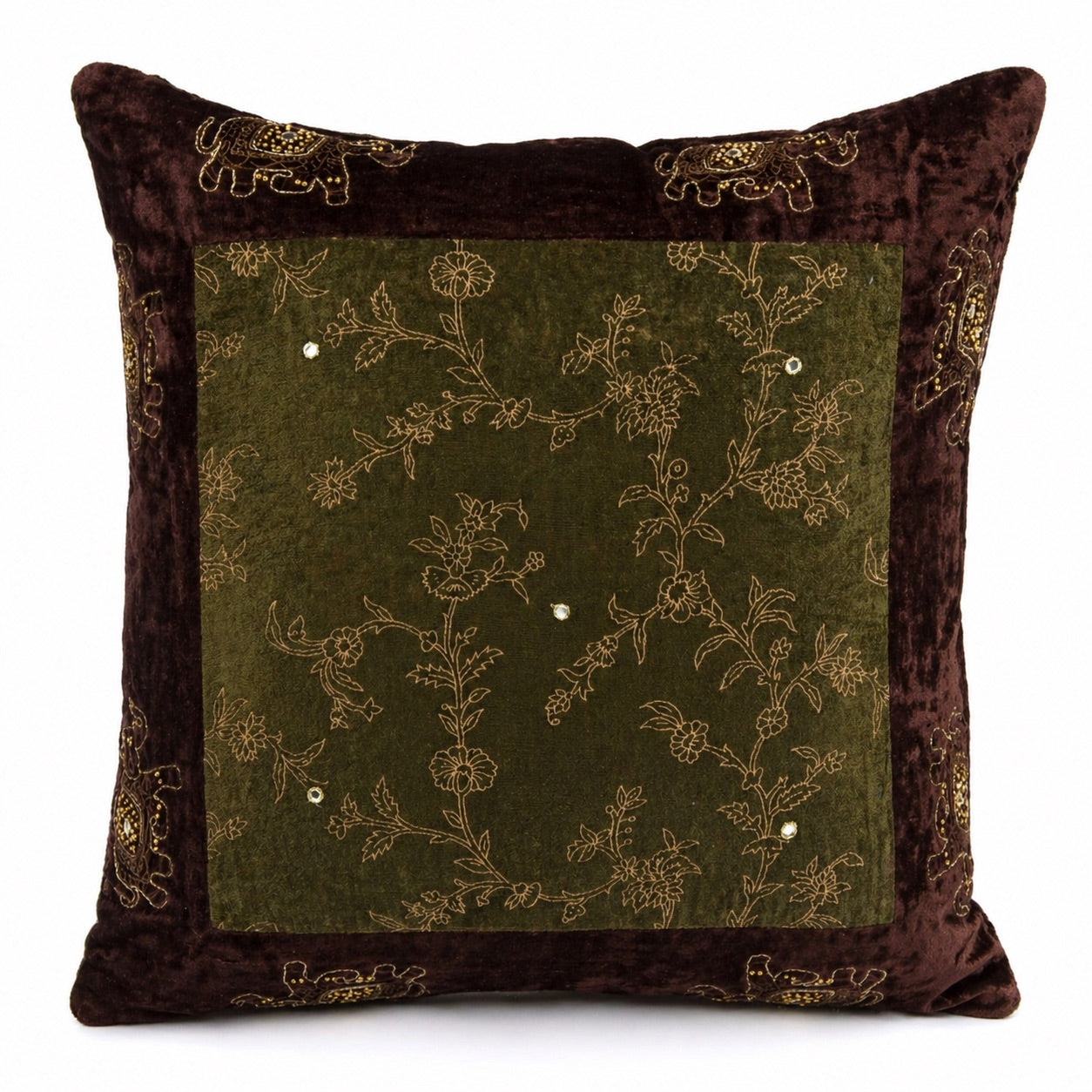 Imperial Velvet Jaipur - Olive