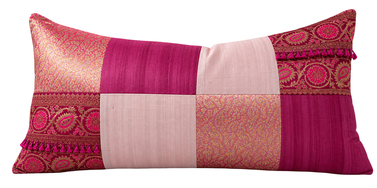 Jaipur Jewel Lumbar - Blush