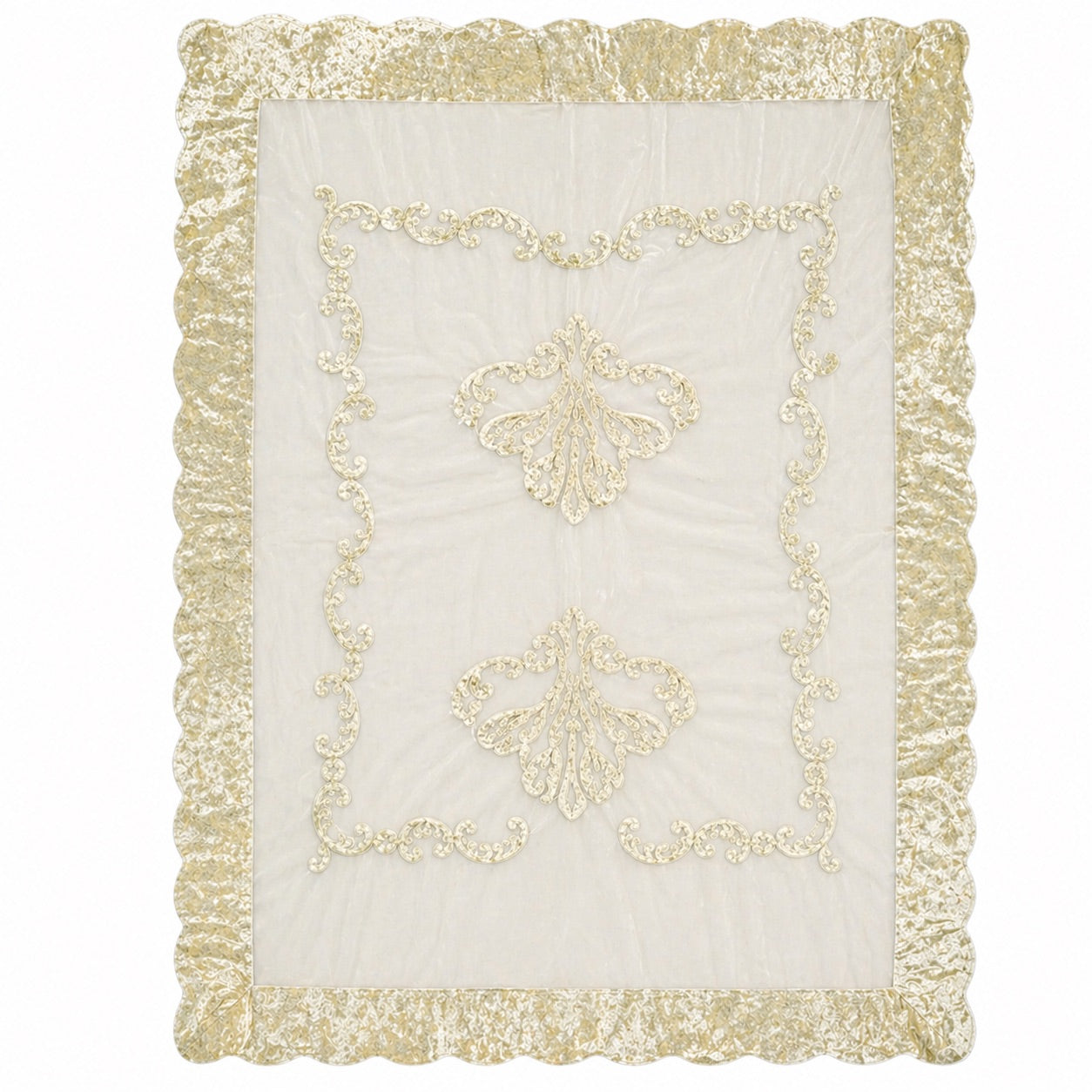 Velour Spread 180x130cm - Green
