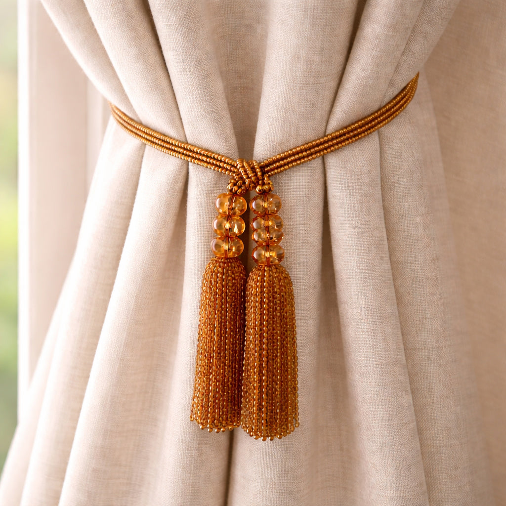Curtain Tie Back - Amber