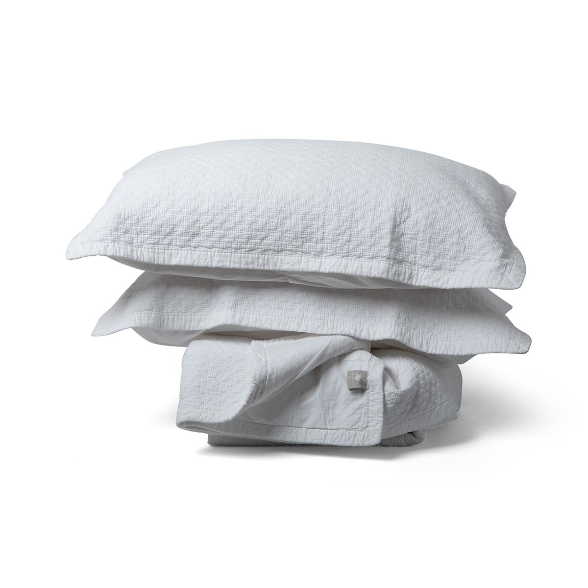 Taj Queen Quilt Cover Set - White