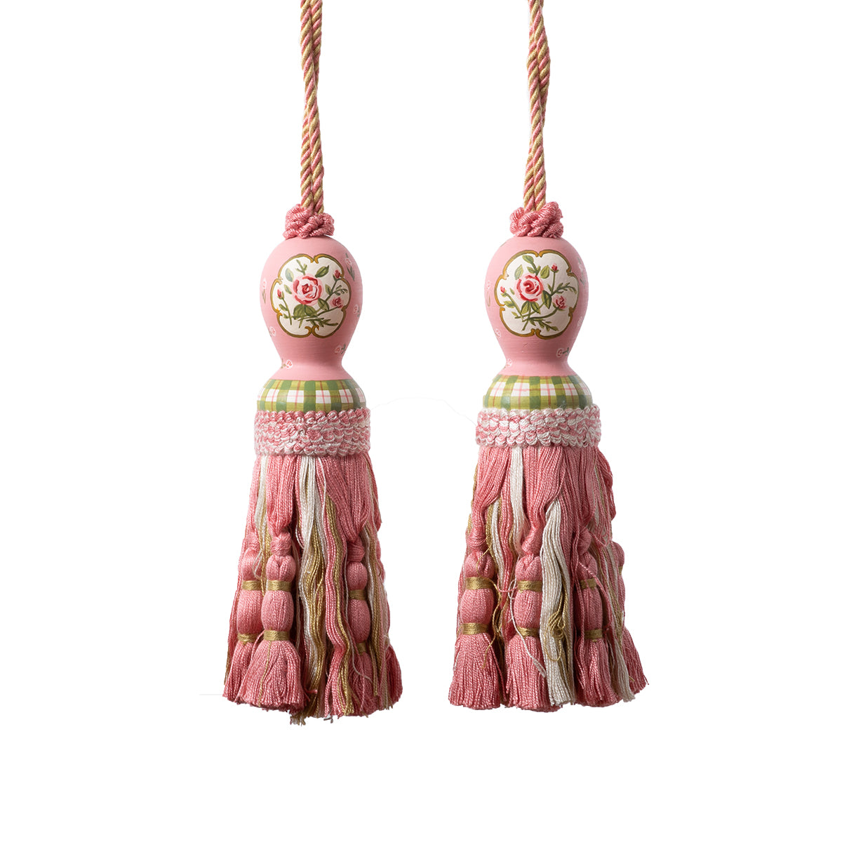 Pink Country Floral Set of 2