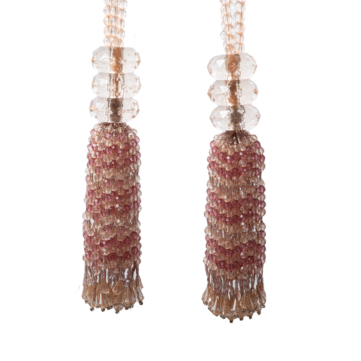 Aurora Set of 2 Tie Backs - Beige