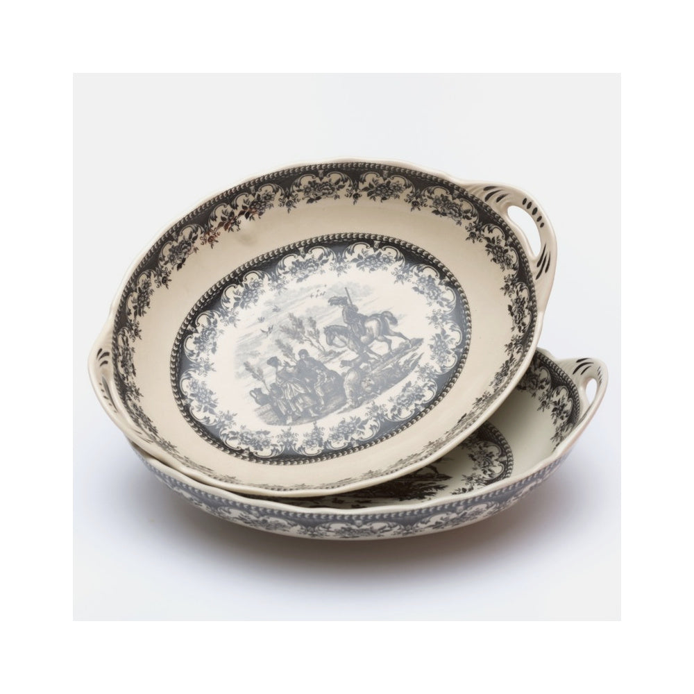 Heritage Toile Serving Dish