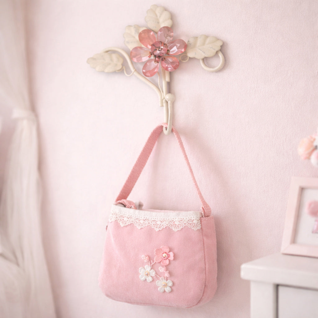 Wall Hook Daisy - Pink