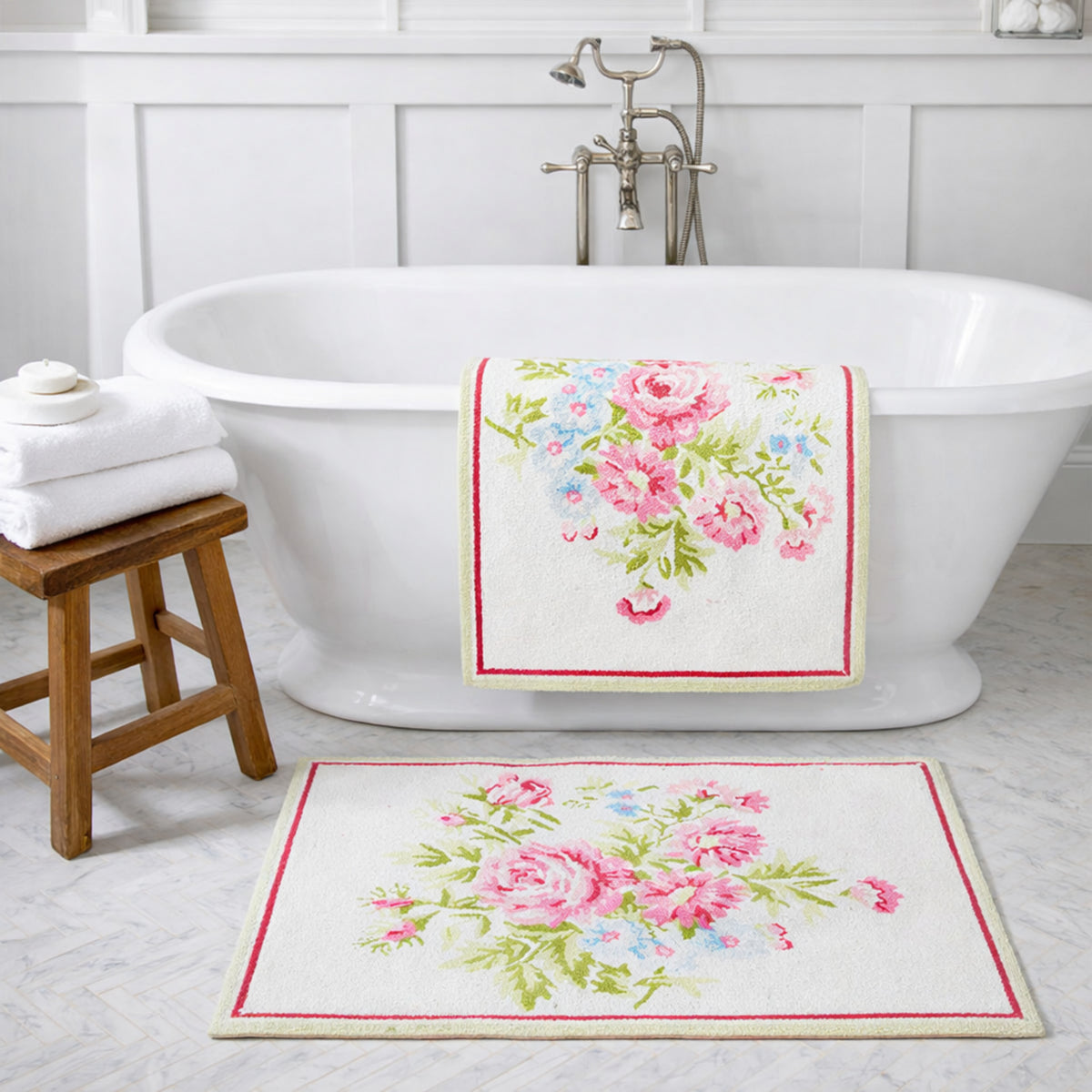 Bloom Cotton Floor Mat