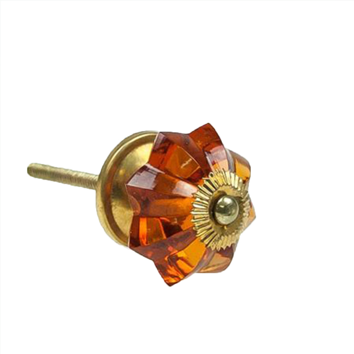Rockmelon Crystal 4cm - Amber