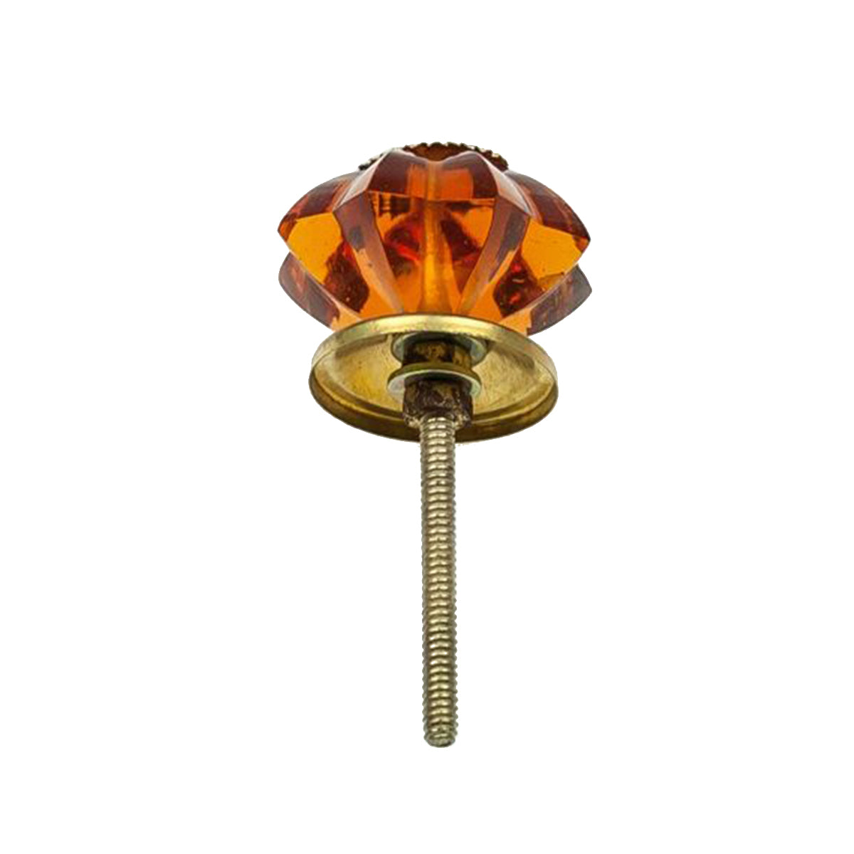 Rockmelon Crystal 4cm - Amber