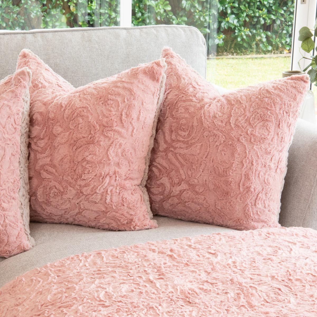 Cosy Blanket Rose - Salmon