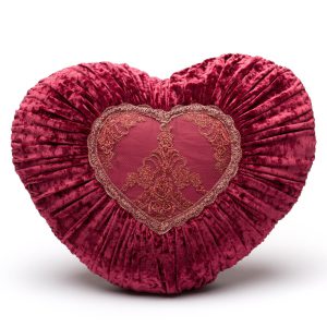 Lace Heart Prefilled - Rosewood