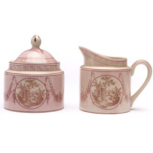 Palace Toile Sugar & Creamer