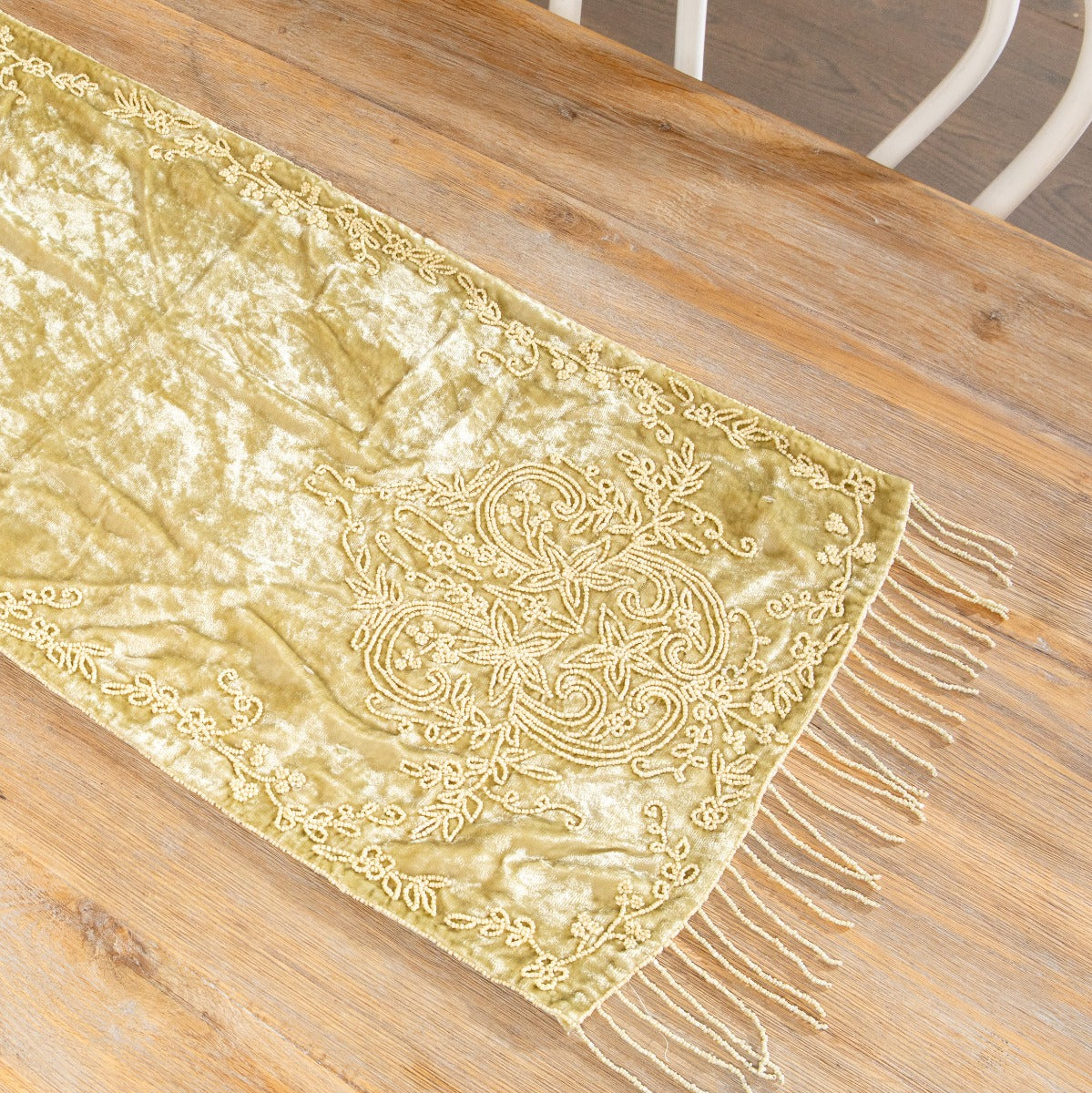 Runner Velvet Beaded