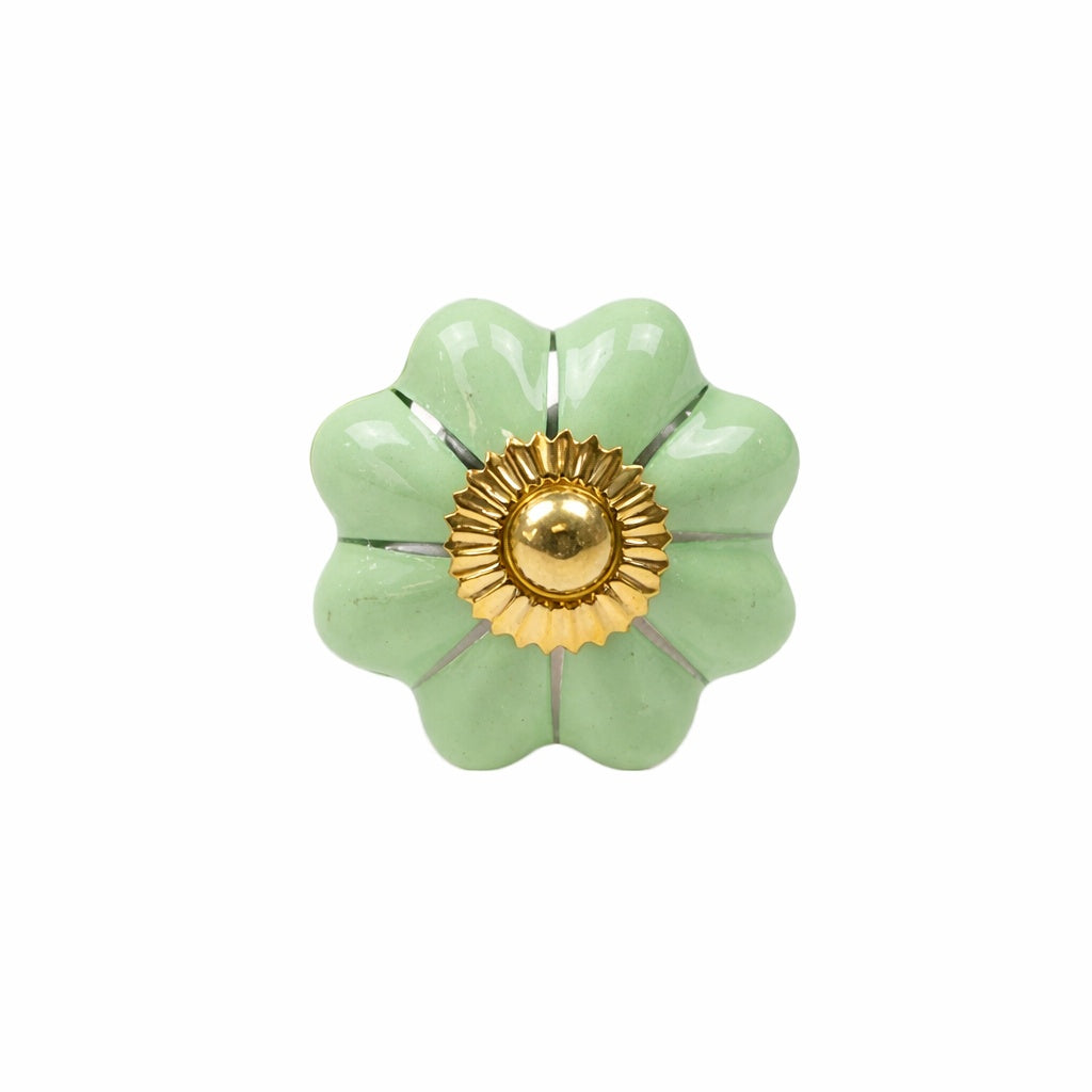 Ceramic Knob Green