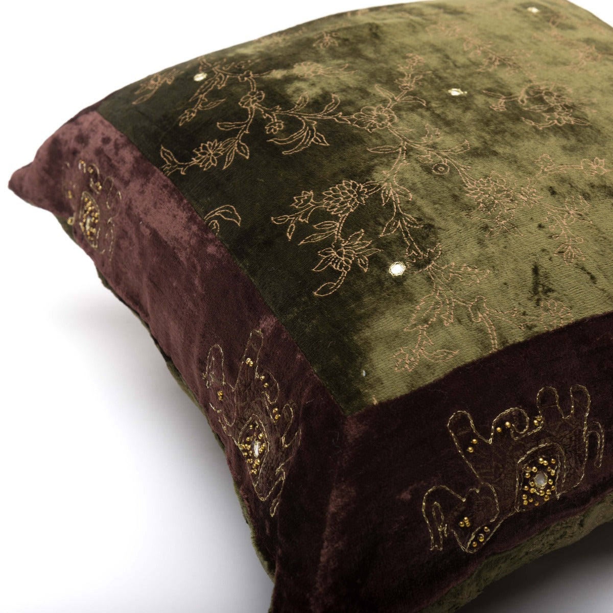 Imperial Velvet Jaipur - Olive