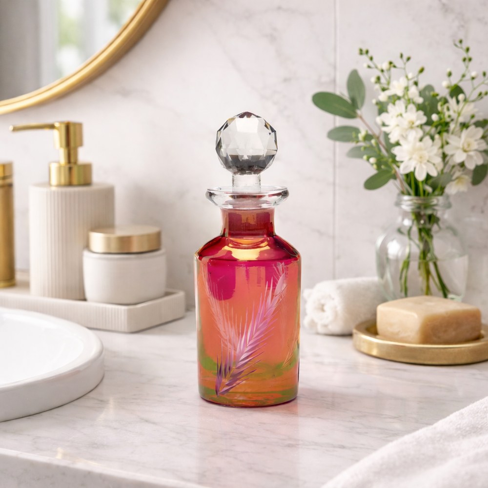 Pink Perfume Bottle