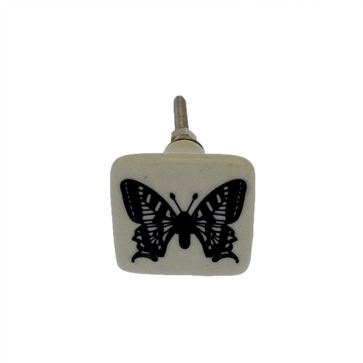 Ceramic Butterfly Knob